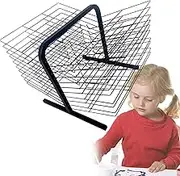 Table Top Art Drying Rack,Metal Art Storage Rack, Paint Drying Rack 10/20 Shelves Metal A3 Artwork Storage Display Rack for Classrooms and Art Studios(20layers)
