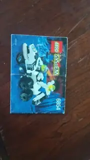 LEGO Alien Fossilizer Set 6854 Instructions