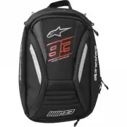 Alpinestars MM93 Track Motorcycle Commuter Backpack (Black/Bright RED)