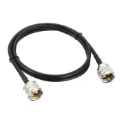 RG58 RF Coax Cable UHF () Male to UHF () Male Antenna Cable 3 Ft