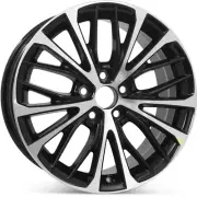 New 18" x 8" CNC Black Alloy Replacement Wheel Rim 2018-2022 for Toyota Camry (for: Toyota)