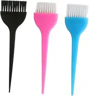 PACKOVE 5Pcs Professional Hair Dye Tools Set Blue Hair Coloring Kits with Mixing Bowl Whisk Earmuffs and Brush for Easy Tinting and Application