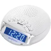 AM FM Bluetooth Streaming Dual Alarm Clock Radio by BlueStream