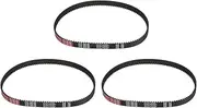 uxcell 3pcs HTD-5M Rubber Timing Belt 117 Teeth, 585mm Pitch Length x 15mm Width x 3.6mm Height, Closed Loop Pulley Timing Belt