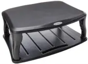 Computer Monitor Screen Stand and Slide Out Laptop Tray Universal Application