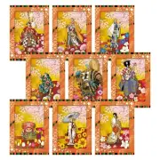 ONE PIECE Super Kabuki II Art Gallery KIRAMEKI Straw Hat Pirates Art Board New