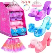 Princess Dress Up Toys 3-6 Years Old Girls' Gift Set, Princess Dress Up Shoes 3