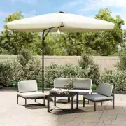 Garden Parasol with Cross Base Patio Sunshade Outdoor Porch Umbrella vidaXL vida