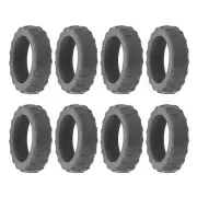 8 Pcs Luggage Suitcase Wheels Cover, Carry on Luggage Wheels Cover, Grey