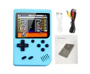 Handheld Game Console Retro Video Game Player Kids Toy Gift for Boys Blue