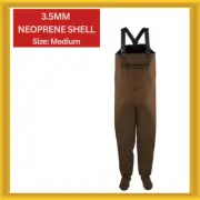 Hodgman Caster Neoprene Stocking Foot Chest Wader Size Medium Fishing Gear