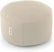 Basaho Meditation Cushion | WHEEL Zafu Meditation Cushion with Removable Washable Cover | Certified Organic Cotton Meditation Cushions | Buckwheat Hulls Cushion Meditation Pillow