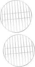 CRILSTYLEO Heavy Duty Outdoor Bbq Grill Rotisserie Rotating Chicken Wing Rack Steak Barbecue Stand