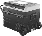 Car DC AC Portable Mini Fridges Freezer Refrigerator With Wheels