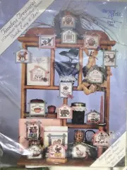 New Berlin Cross Stitch Kit w/6 Frames Magnets Everyday Theme Quick NEW