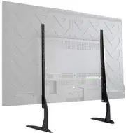 Universal LCD Flat Screen TV Table Top VESA Mount Stand Black - Base fits 22" to 65"