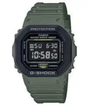 Casio G SHOCK DW 5610SU 3 Green Military Utility Color Japan Watch