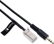 AUX Input Audio Cable Adapter Compatible with Suzuki SX4 Grand Vitara Swift Jimny Clarion car Radio and Subaru BRZ Forester Outback Legacy Impreza | 8 pin | 4.9 ft