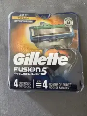 New Sealed Gillette Proglide Fusion5 5 Cartridges Also fits Power