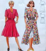* 4324 Burda Misses Dress PATTERN sz 10-20 UNCUT