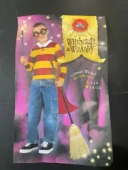 Kids Wizard Costume Crimson Wizard Child Size 7-10