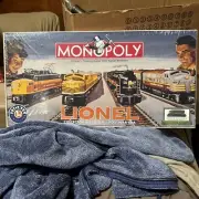 Monopoly LIONEL collectors edition-board game vintage