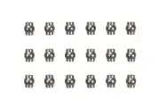 Tamiya 54945 RC CC-02 Chassis LF Low-Friction 6mm Ball Collars (18pcs) OP1945