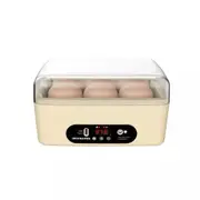 6 Egg Incubator Tray Hatcher with Fully Automatic Egg Turning & Humidity Control