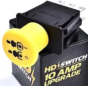 HD Switch Blade Clutch PTO Switch Replaces Simplicity, Snapper Allis 1722887, 1722887SM 1722887YP 3032137 3032137YP - 10 AMP Upgrade