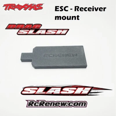 ESC Receiver Mount Fits Traxxas Drag Slash, Off road SLASH RC 4x4 2WD