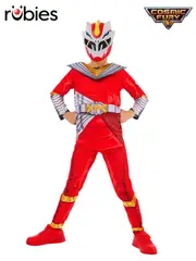 Power Rangers Cosmic Fury Red Ranger Costume - Medium