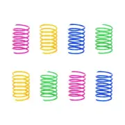 Cat Spring Toy 60 Pack Plastic Spiral Springs for Active Play and Hunting