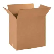 18 x 12 x 18" Corrugated Boxes ECT-32 Brown Shipping/Moving Boxes 25/Bundle