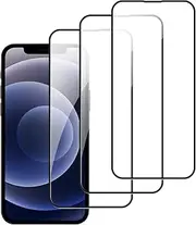 BUCKKO HD Clear Glass Screen Protector Film for iPhone 12 mini, Tempered Glass Explosion-proof Nano Coated Filter for iPhone 12 mini【Anti-Oil】【Anti-Shatter】【Anti-Fingerprint】【Full Coverage】【Hardness 9H】10D- 3 PCS