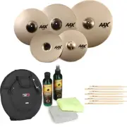 Sabian AAX Promotional Cymbal Set Bundle - 14/16/18/21-inch