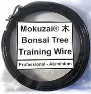 Bonsai Tree Styling & Training Wire 3m Anodised Aluminium 2mm Thick Black 300cm