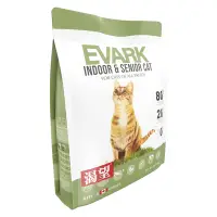 在飛比找Yahoo奇摩購物中心優惠-【EVARK渴望】無穀室內高齡貓2kg-貓糧、貓飼料
