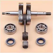 Crank Shaft Crankshaft Ball Bearing Oil Seal Engine Kit Fif for 268 61 66 266 272 Chainsaw Motor Parts