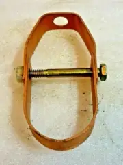1-1/2 inch Copper Plated Clevis Hanger, pn Clevis 1-1/2