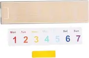 Yardenfun 1 Set Weekly Pill Organizer Portable Travel Medicine Box with Lid for Easy Visibility Compact Day Pill Case for Supplements and Daily Medications Lightweight and Convenient Design