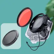 58mm Dive Housing Lens Filter for Gopro Hero8 with Waterproof Case