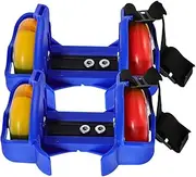 1 Pair Roller Skates Kids Roller Skates Light-up Wheels Shoes Beginner Skating Shoes Walking Shoes for Boys and Girls Outdoor Sports