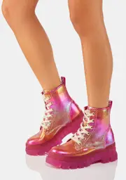 [Buffalo] Sunrise Aspha RLD Metallic Boots
