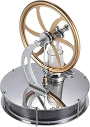Low Temperature Stirling Engine Motor Model Heat Steam Education Toy DIY Kit Low Temperature Stirling Engine Model