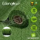 20SQM 2x10m Synthetic Artificial Grass Turf Plastic Plant Floor Fake Lawn 12mm