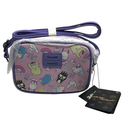 Loungefly Halloween Hello Kitty & Friends Scared Reactions Camera Crossbody Bag