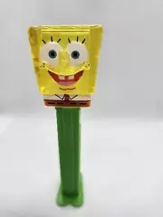 Pez Dispenser SpongeBob Square pants Yellow Crystal