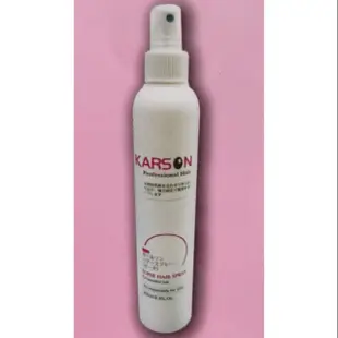 卡爾森 水蜜桃 定型液 250ml  karson 造型品 曲線S定型液 專業用定型液 super hair spray