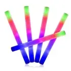 Noctiluca Foam Glow Sticks, pack of LED lights 6 modes. Weddings, New Years 48