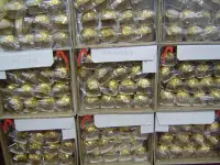 在飛比找Yahoo!奇摩拍賣優惠-【氣球批發廣場】FERRERO 義大利金莎巧克力 48顆 金